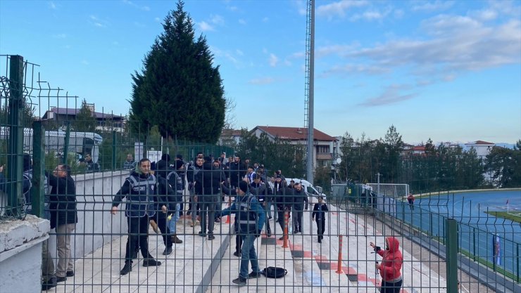 Karabük'te amatör maç sonrası gerginlik yaşandı