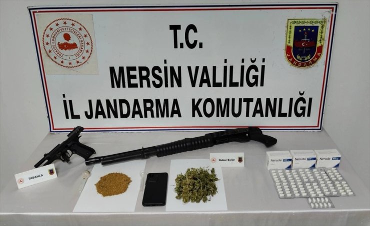 Mersin'de uyuşturucu operasyonunda 4 şüpheli yakalandı