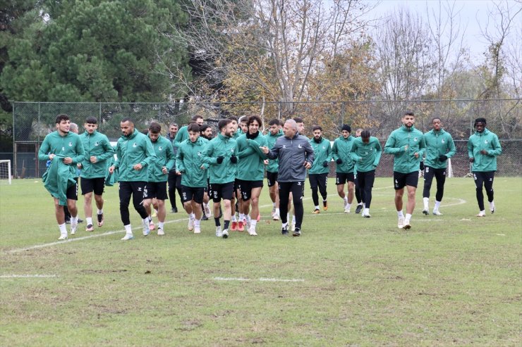 Sakaryaspor, Boluspor maçının hazırlıklarını sürdürdü