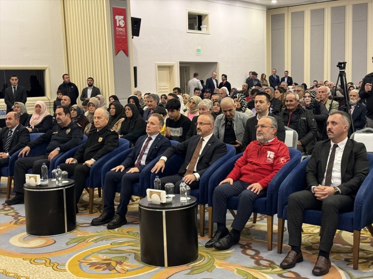 İçişleri Bakan Yardımcısı Bülent Turan, Antalya'da konuştu: