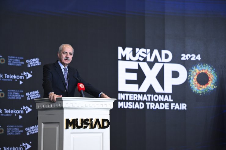 TBMM Başkanı Kurtulmuş, MÜSİAD EXPO 2024 Uluslararası Ticaret Fuarı galasında konuştu: