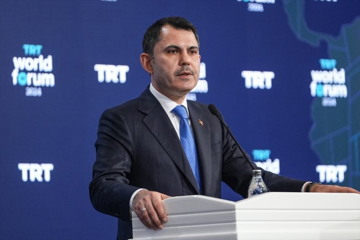 Bakan Kurum, TRT World Forum 2024'te konuştu: