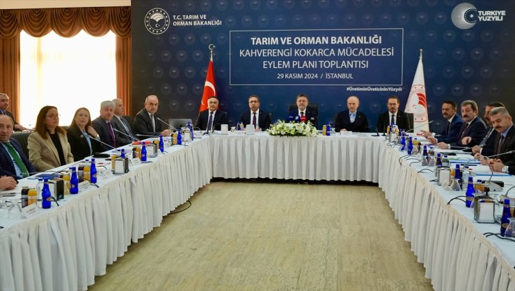 Bakan Yumaklı, Kahverengi Kokarca Mücadelesi Eylem Planı Toplantısı'nda konuştu: