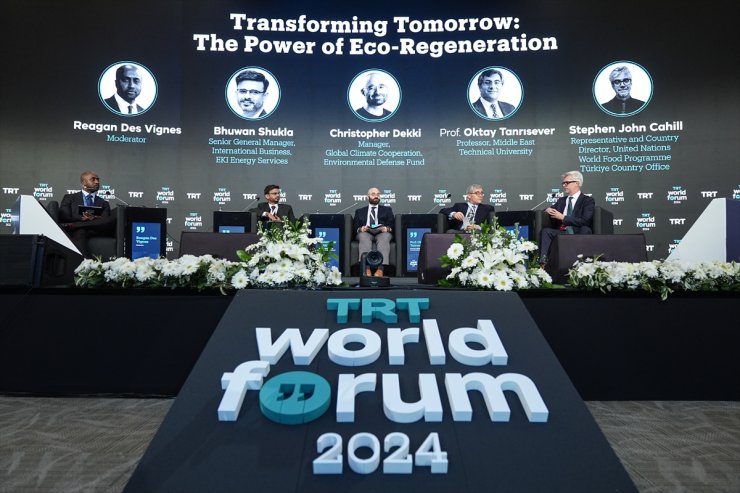 TRT World Forum'da "Eko-Rejenerasyonun Gücü" başlıklı panel düzenlendi