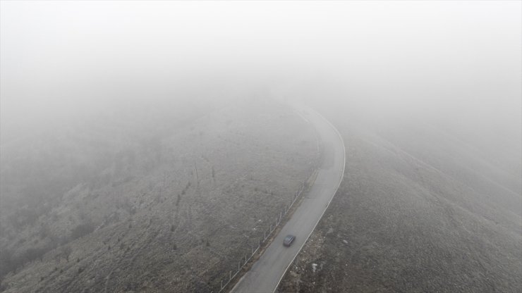 Ankara'da sis etkili oldu