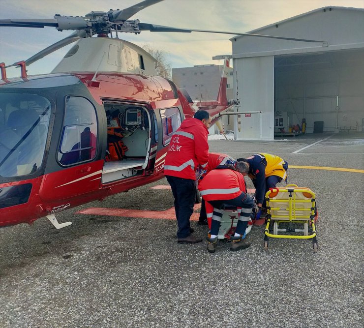 "Dadaş 25 Hava Ambulansı" 10 ildeki hastaların imdadına yetişiyor