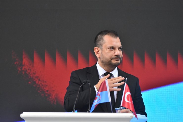 Trabzonspor'da yeniden başkanlığa seçilen Ertuğrul Doğan delegelere seslendi: