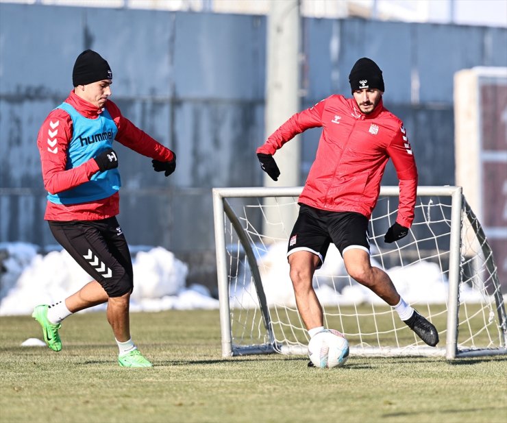 Sivasspor, Galatasaray maçı hazırlıklarını sürdürdü