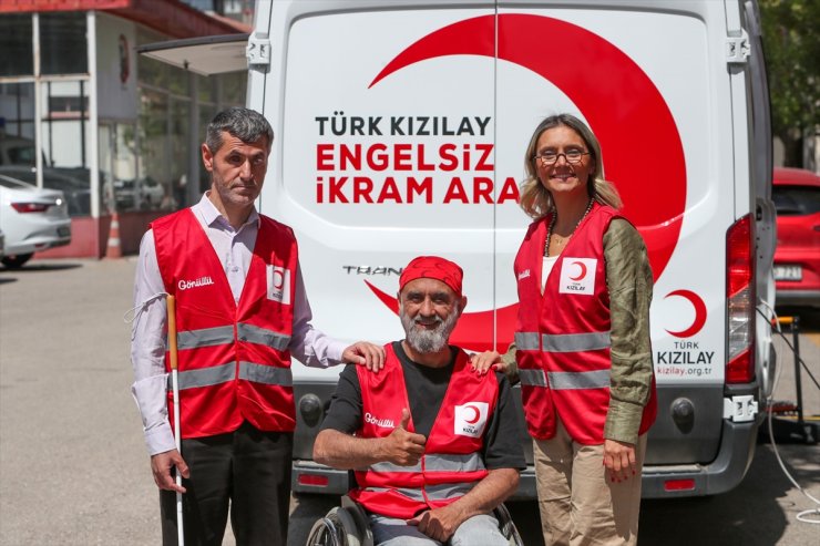 Türk Kızılay, engellilere yönelik projelerini sürdürüyor