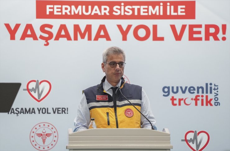 Bakan Memişoğlu, "Fermuar Sistemi ile Yaşama Yol Ver" kampanyasının tanıtımında konuştu: