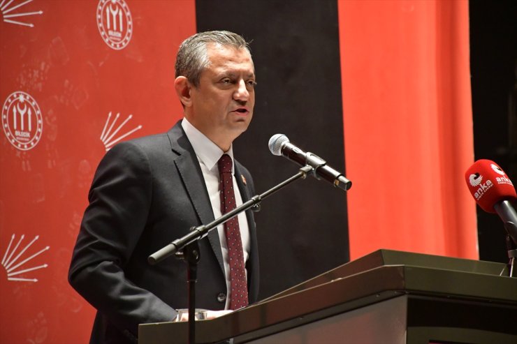 CHP Genel Başkanı Özel, Bilecik'te konuştu: