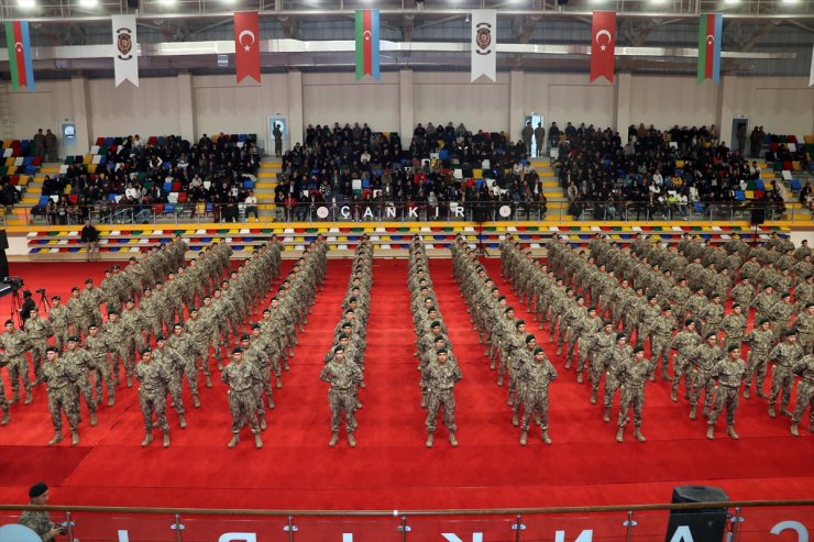 Çankırı'da eğitimlerini tamamlayan 223 özel harekat polisi yemin etti