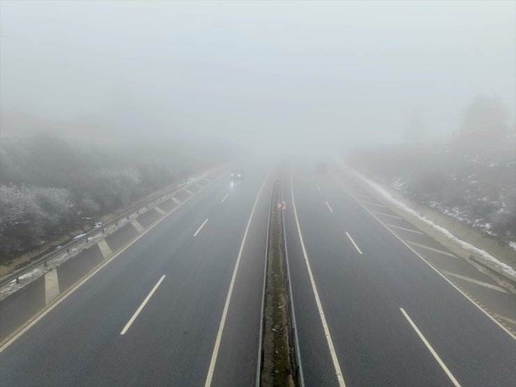 Kastamonu'da sis etkili oluyor