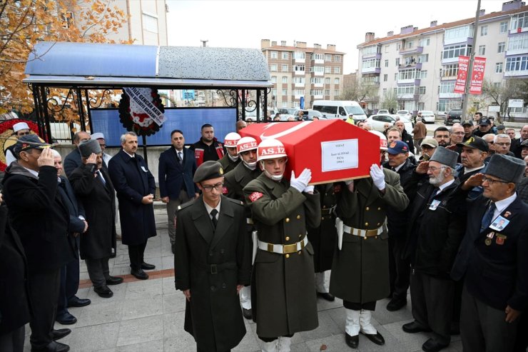 Kıbrıs Gazisi Altınaz Edirne'de son yolculuğuna uğurlandı