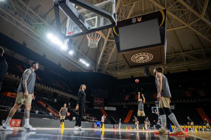 Mersin Spor, Onvo Büyükçekmece Basketbol maçının hazırlıklarını sürdürdü