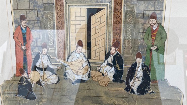 Konya'da "Mevlana Çağında Başkent Konya'da Müzik" sergisi açıldı