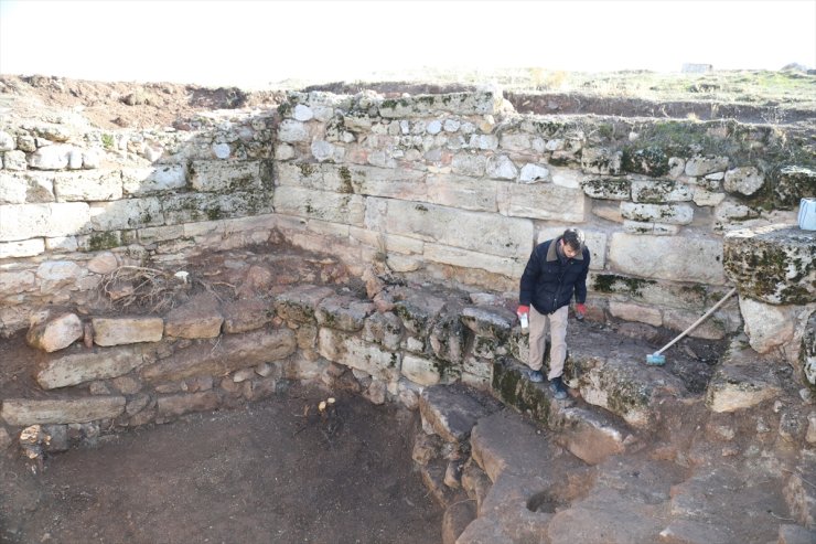 Çubuk'taki Tarihi Melikşah Hamamı kazısında birinci etap tamamlandı