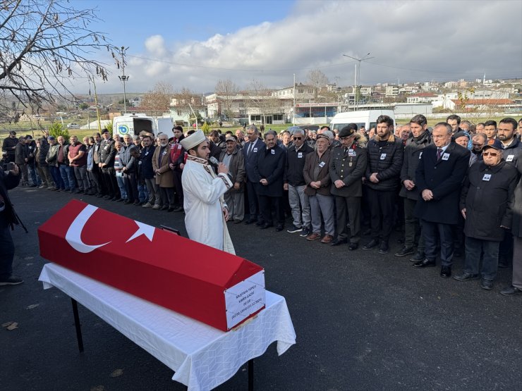 Tekirdağ'da Kıbrıs gazisi son yolculuğuna uğurlandı