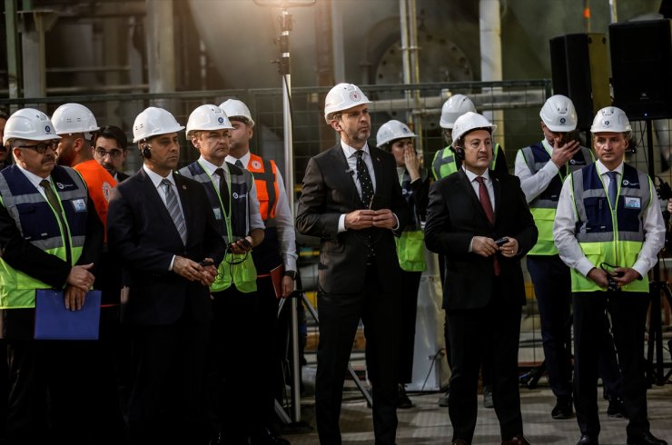 Enerji ve Tabii Kaynaklar Bakanı Bayraktar, Akkuyu NGS'deki törende konuştu: