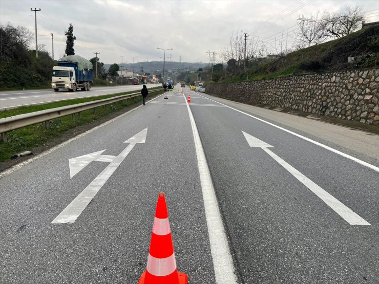 Sakarya'da taksinin çarptığı kadın öldü