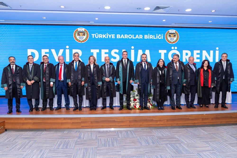 TBB'nin kurullarına yeni seçilen üyeler için devir teslim töreni düzenlendi