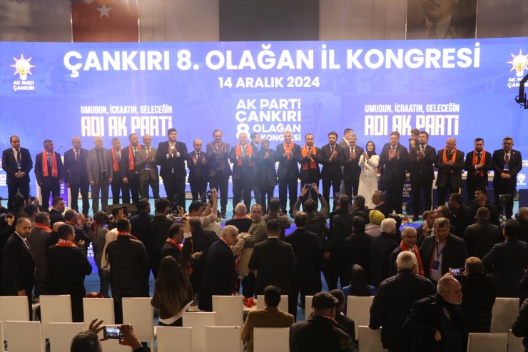 AK Parti Genel Başkan Yardımcısı Uygur, AK Parti Çankırı İl Kongresi'nde konuştu: