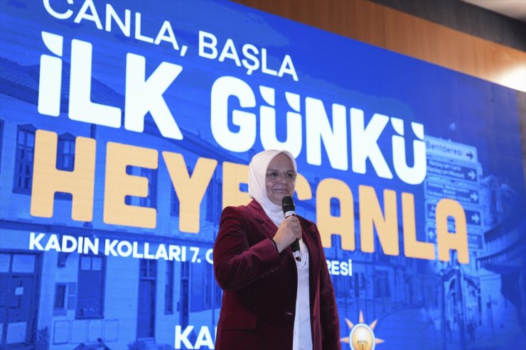 AK Parti'li Keşir, Altındağ İlçe Kadın Kolları Başkanlığı'nın 7. Olağan Kongresine katıldı: