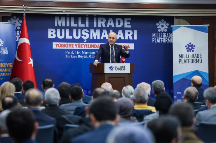 TBMM Başkanı Kurtulmuş, Milli İrade Buluşmaları Programı'nda konuştu: