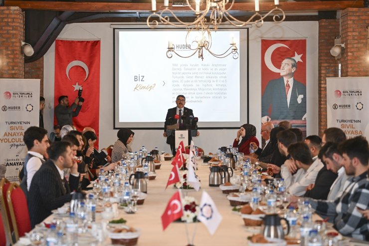 "Türkiye'nin Sivil Anayasa Yolculuğu" projesi tanıtıldı