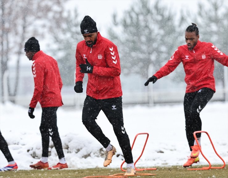 Sivasspor, Ankara Keçiörengücü maçının hazırlıklarına devam etti