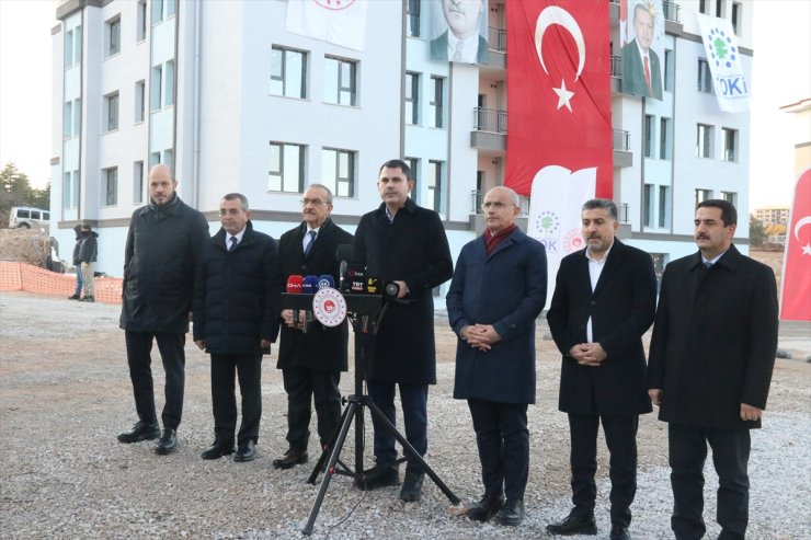 Çevre, Şehircilik ve İklim Değişikliği Bakanı Kurum, Malatya'da konuştu: