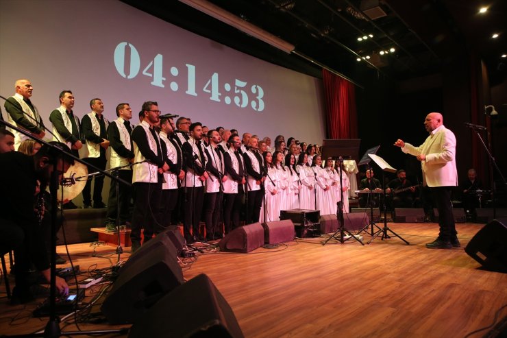 Antakya Medeniyetler Korosu, Hatay'da konser verdi