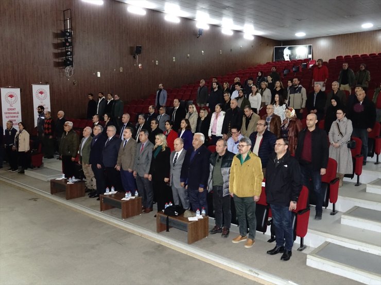 Balıkesir'de "Küresel İklim Değişikliği ve Tarımda Tasarruflu Su Kullanımı Paneli" yapıldı