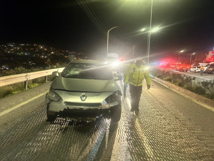 Bodrum'da motosikletle otomobilin çarpıştığı kazada 1 kişi öldü