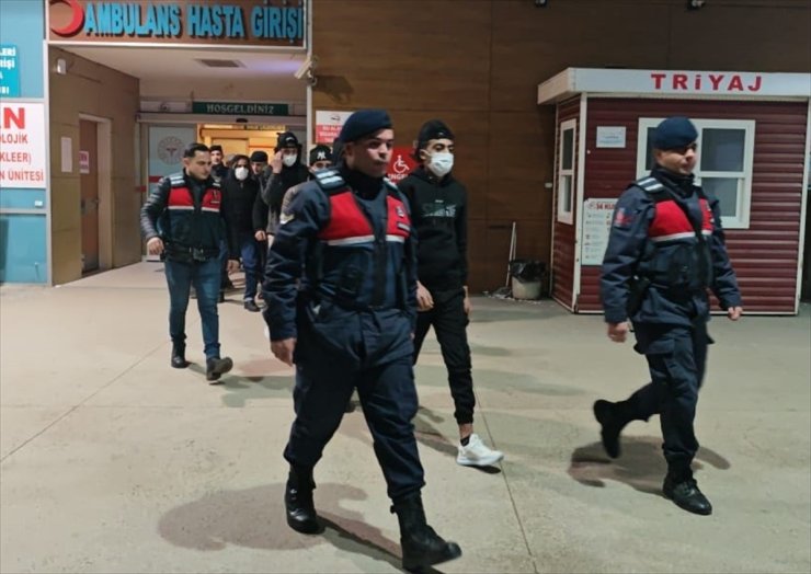 Bursa'da 13 düzensiz göçmen yakalandı