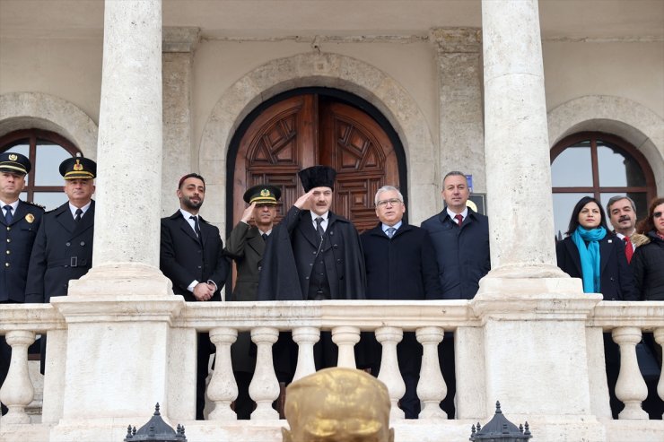 Büyük Önder Atatürk'ün Sivas'tan ayrılışının 105. yılı dolayısıyla kentte tören düzenlendi