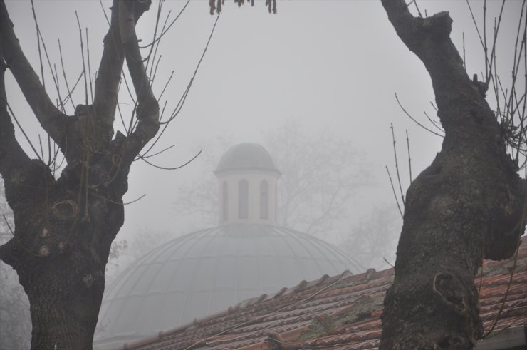 Kırklareli'nde sis etkili oldu