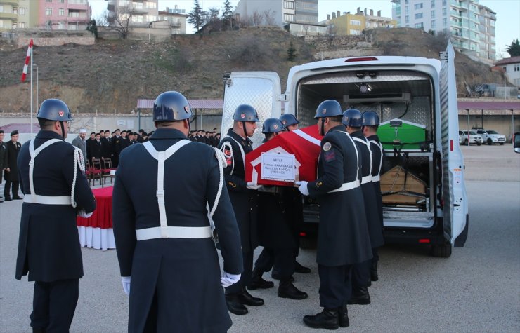 Tokat'ta geçirdiği kalp krizi sonucu vefat eden asker için tören düzenlendi