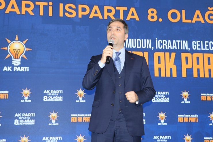 AK Parti Isparta 8. Olağan İl Kongresi yapıldı