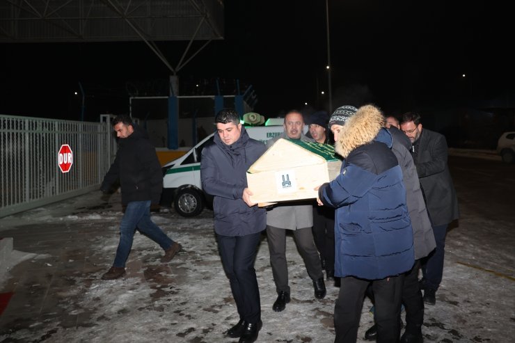 Erzurum'da çığ düşmesi sonucu hayatını kaybeden judocunun cenazesi İstanbul'a gönderildi