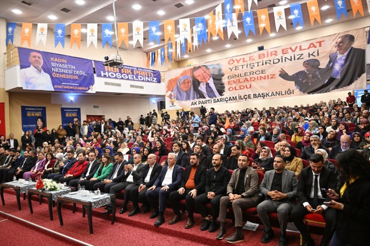 AK Parti Sözcüsü Ömer Çelik, Adana'da konuştu: