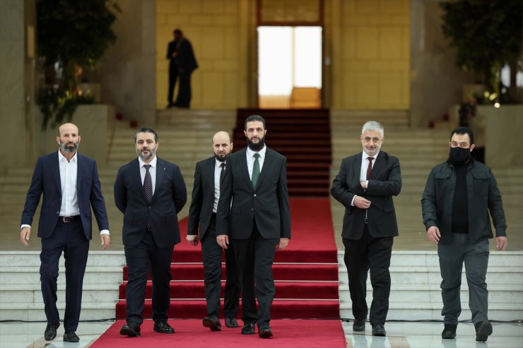 Dışişleri Bakanı Fidan, Suriye'deki yeni yönetimin lideri Şera ile Şam'da görüştü