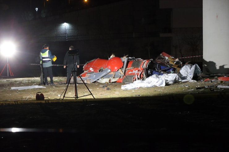 GÜNCELLEME 5 - Muğla'da hastaneye çarpan ambulans helikopter düştü, 4 kişi yaşamını yitirdi