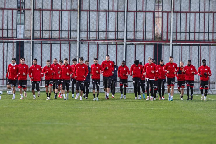 Samsunspor, Trabzonspor maçının hazırlıklarına başladı