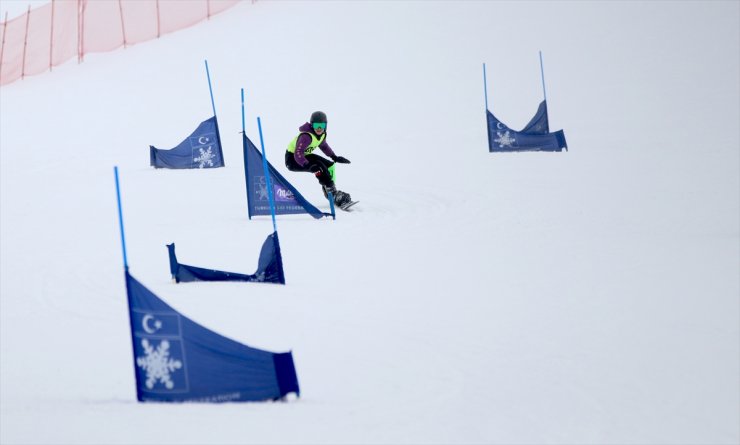 Snowboard Milli Takım Seçmeleri Erzurum'da başladı