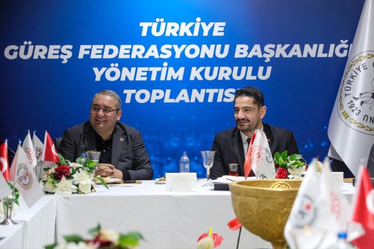 Türkiye Güreş Federasyonunda yeni yönetim ilk toplantısını yaptı