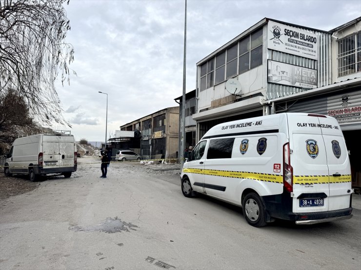 Kayseri'de boya kazanı patladı, 3 işçi yaralandı