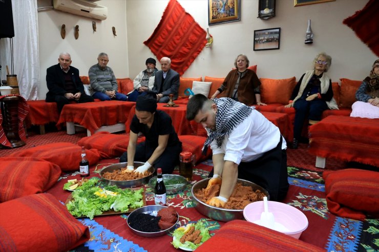 Edirne'de huzurevi sakinleri için "sıra gecesi" düzenlendi