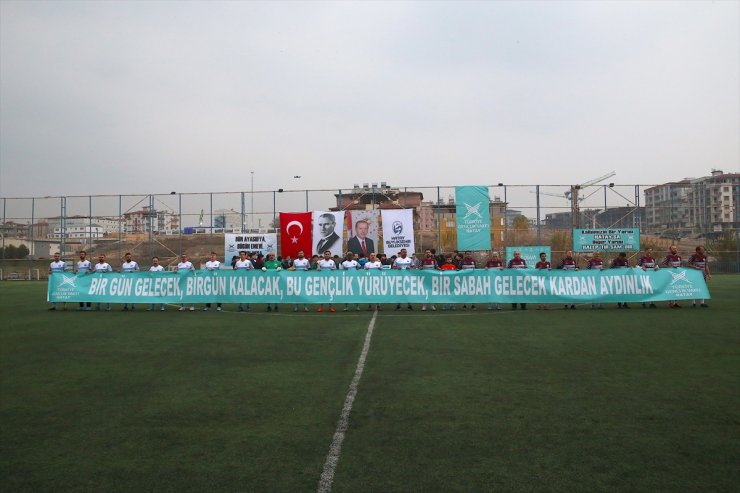 Hatay'da TÜGVA 'GençLig' Futbol Turnuvası başladı