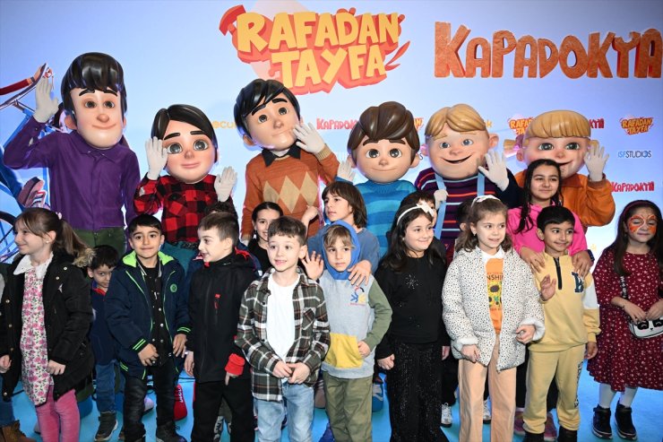 "Rafadan Tayfa Kapadokya"nın gala gösterimi yapıldı